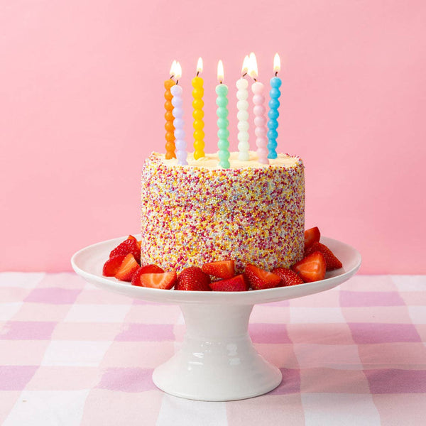 Bobble Birthday Candles - 8 Pack | Cake Candles