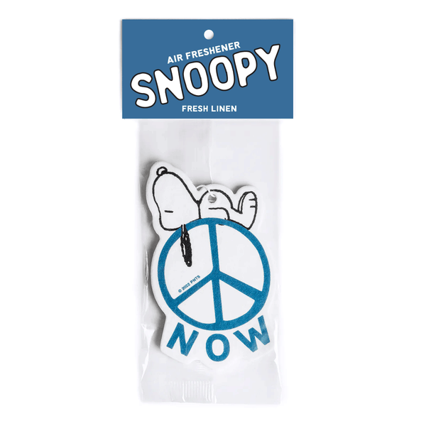 Snoopy "Peace Now" Air Freshener