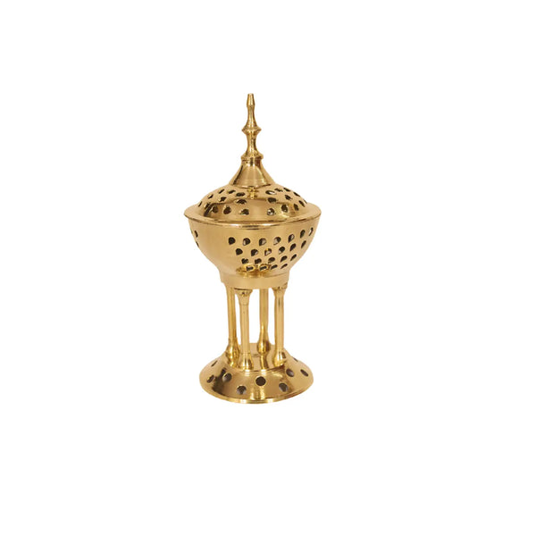 Brass Greek Pedestal Burner