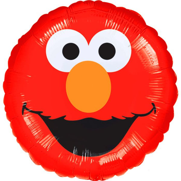 18" Elmo Round Foil Mylar Helium Balloon!