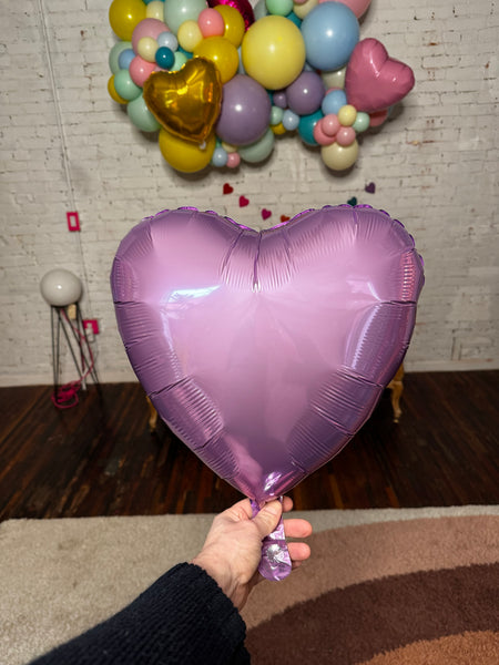18" Foil Heart Balloons (more colors)