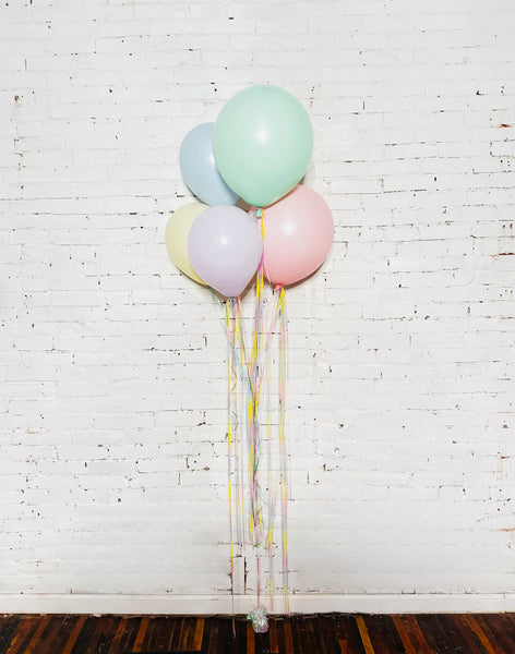 'Pastel Princess' Helium Balloon Bouquet