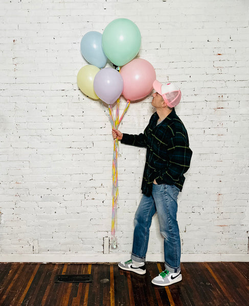 'Pastel Princess' Helium Balloon Bouquet