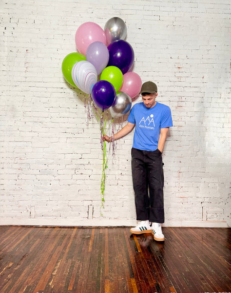 'Purple-Saurus Rex' Helium Balloon Bouquet