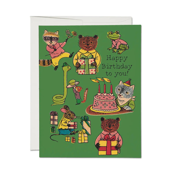 Richard Scarry Critter Wishes Greeting Card