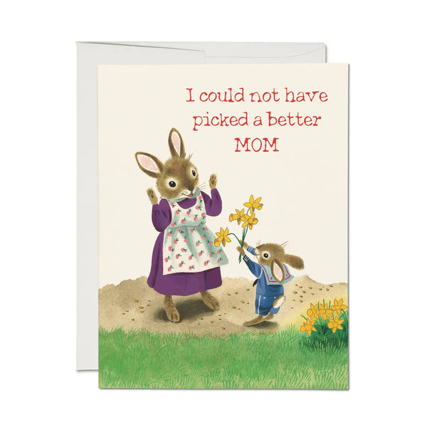 Richard Scarry Daffodil Mom Greeting Card