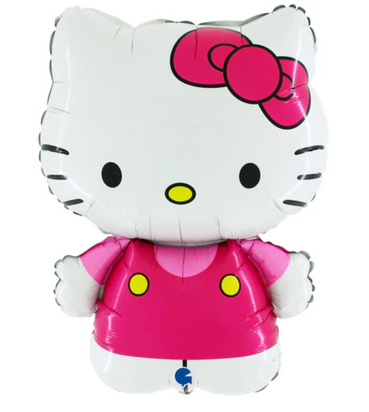 32" Hello Kitty Fuchsia Foil Balloon