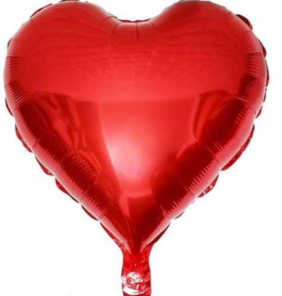 18" Foil Heart Balloons (more colors)