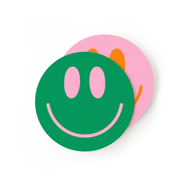 Smiley Face Coasters