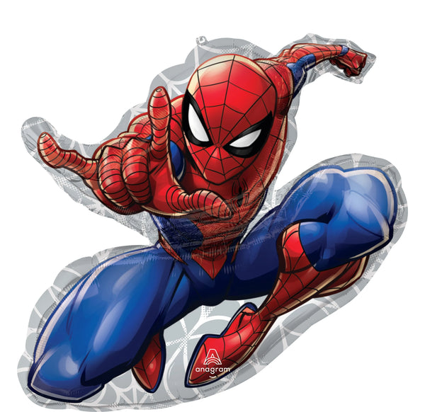 Spiderman Face Foil Mylar Balloon