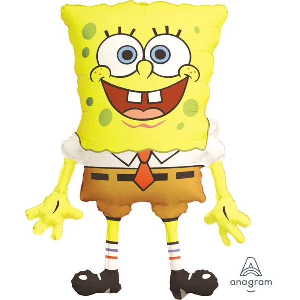 Supershape Spongebob Squarepants Foil Mylar Helium Balloon