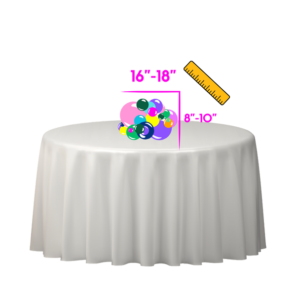 Tabletop Organic Balloon Bubble Centerpiece | 16"