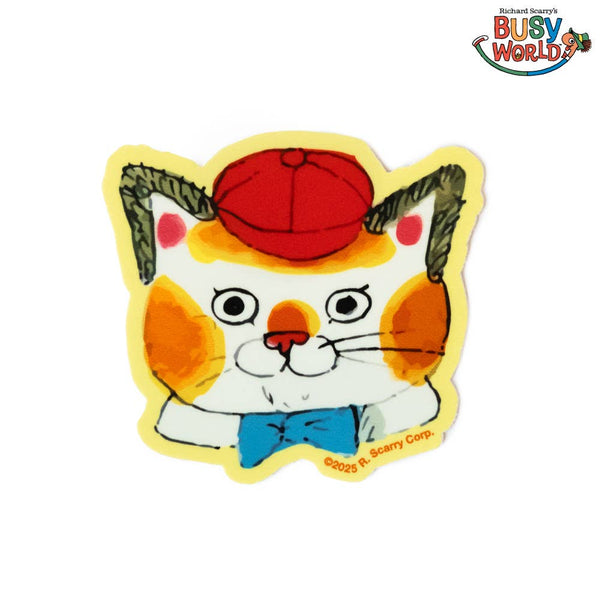 Richard Scarry Huck Vinyl Sticker