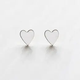 Heart Stud Earrings 💕