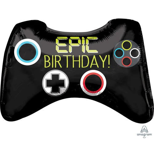 28" Happy Epic Birthday Gamer Balloon