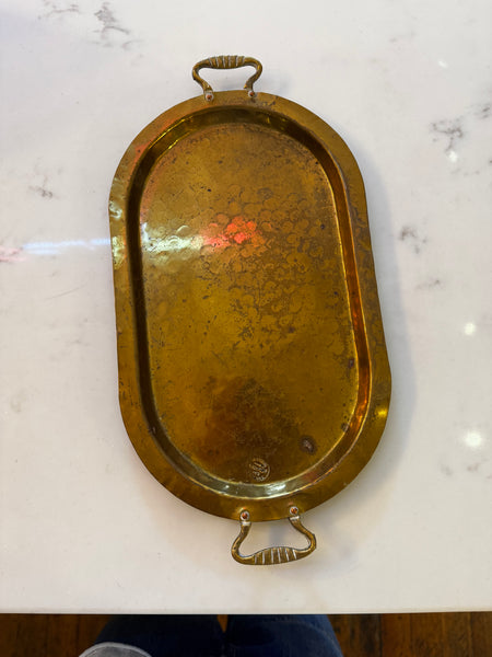 Vintage Brass Tray