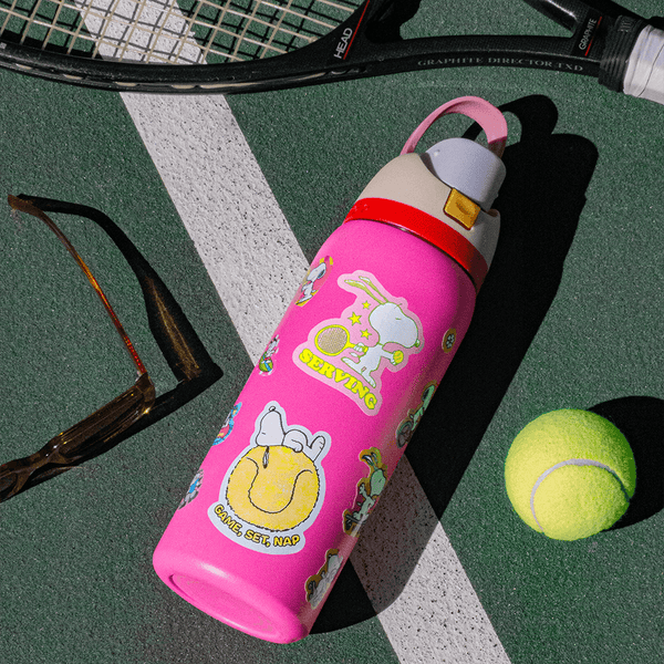 Snoopy “Serving” Tennis Vinyl Sticker