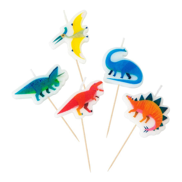 Dinosaur Birthday Candles | Cake Candles |
