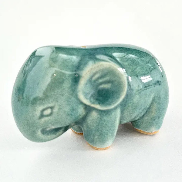 Elephant Ceramic Incense Holder