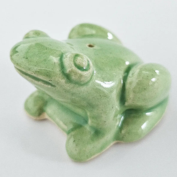 Frog Ceramic Incense Holder