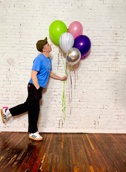 'Purple-Saurus Rex' Helium Balloon Bouquet