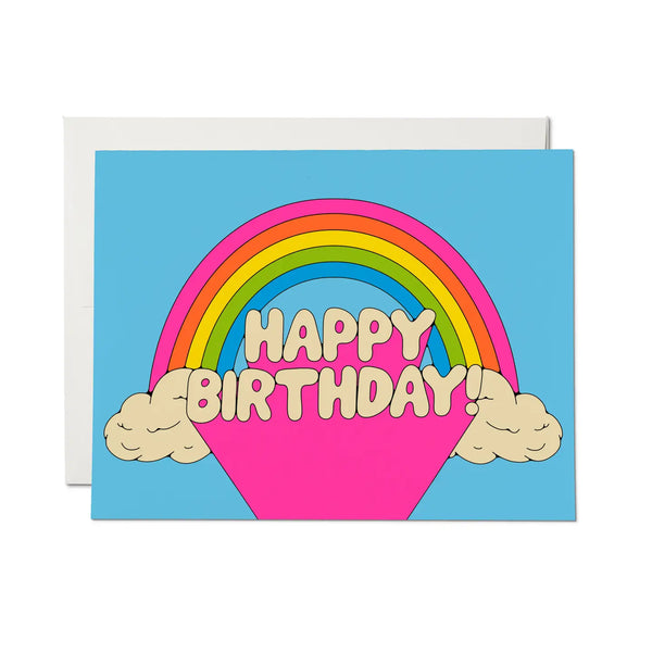 Happy Birthday Rainbow Greeting Card