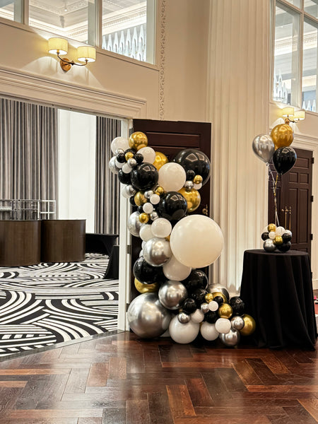 organic free standing balloon garland pittsburgh