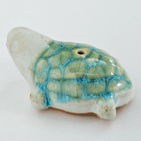 Water Turtle Ceramic Incense Holder