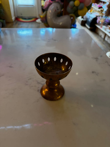 Vintage Copper and Brass Incense Burner