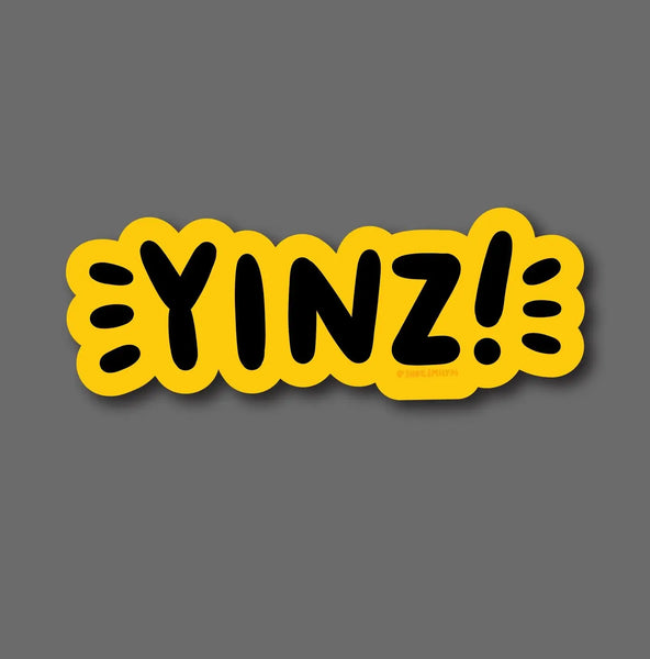 "YINZ!" Vinyl Sticker