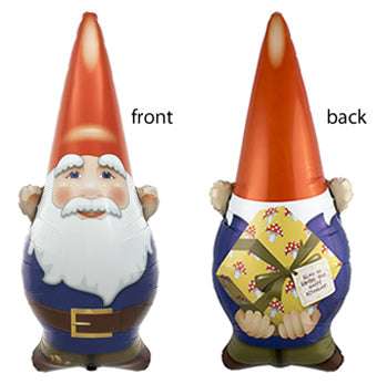 38" Happy Birthday Gnome Balloon