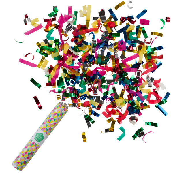 Geo Party Colorful Confetti Cracker