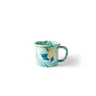 BORNN Mint Swirl Enamelware Mug