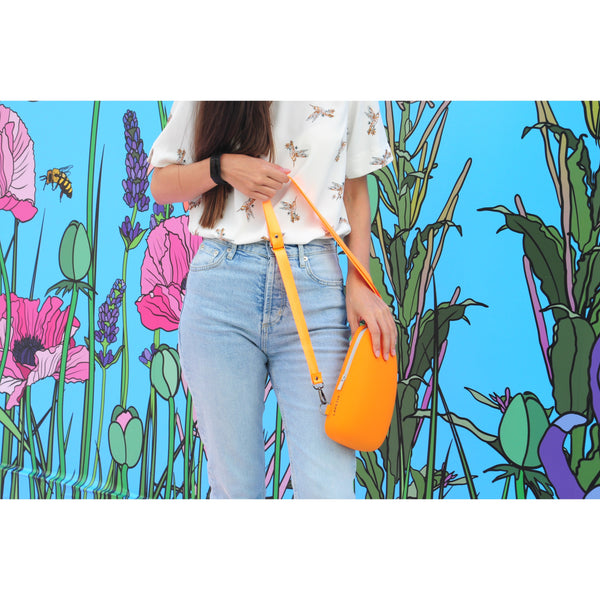 LAPETIA Small Vegan Sling Silicone Bag - (More Colors)