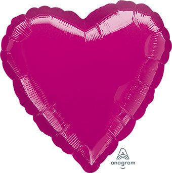 18" Foil Heart Balloons (more colors)