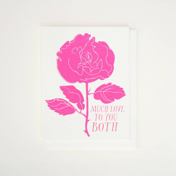 Much Love to You Both Card