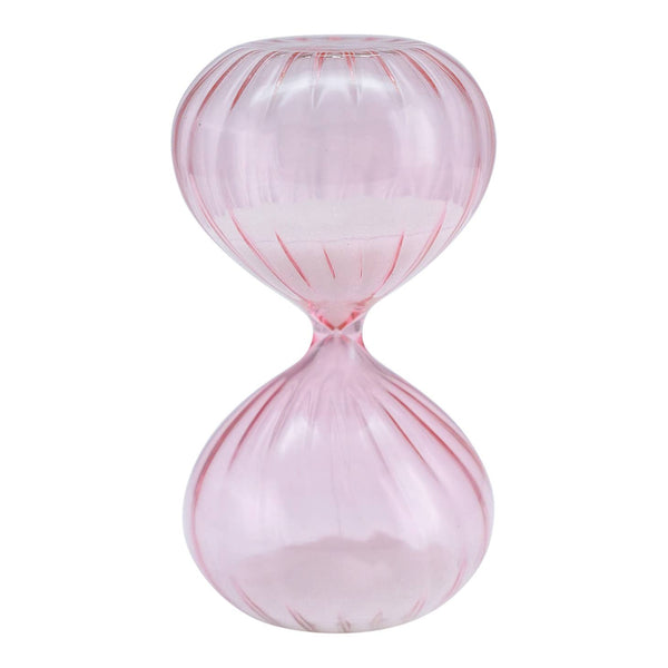 Pink Hourglass 10 min Timer