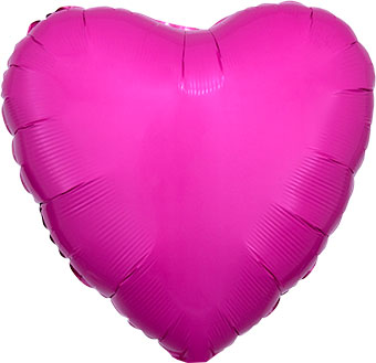 18" Foil Heart Balloons (more colors)