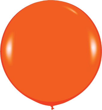 24" Fashion Orange Balloon