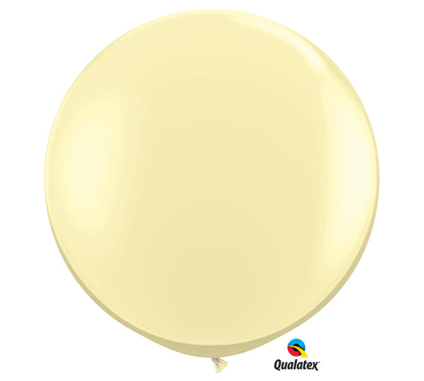 24" Ivory Balloon