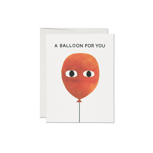 A Balloon Birthday Card