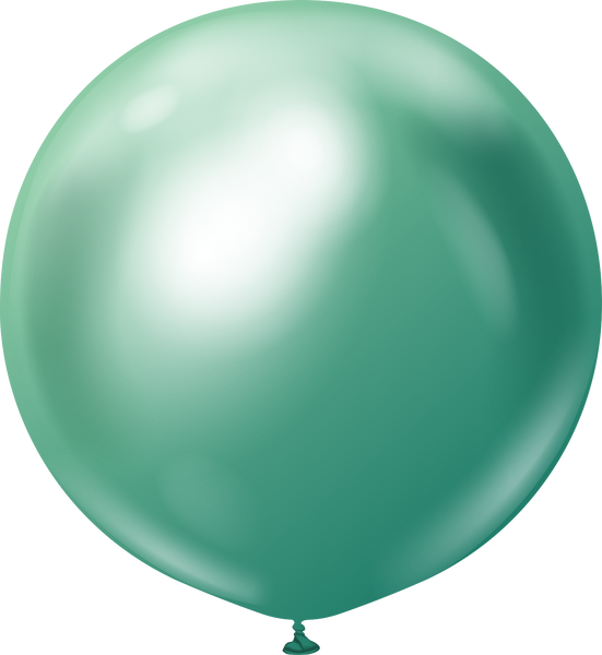 3' Matte Green Balloon