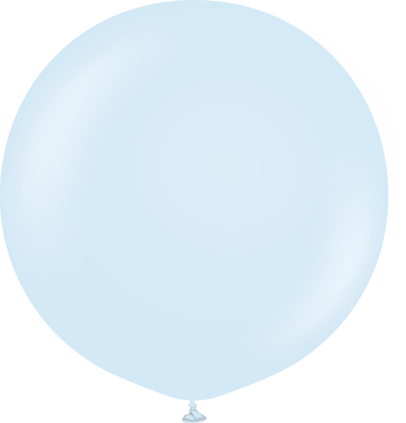 3' Pastel Matte Baby Blue Balloon