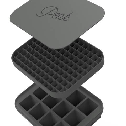 Peak Stacking Ice Tray