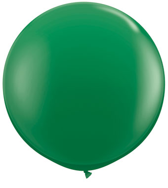 3' Green Balloon