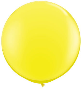 3' Yellow Balloon