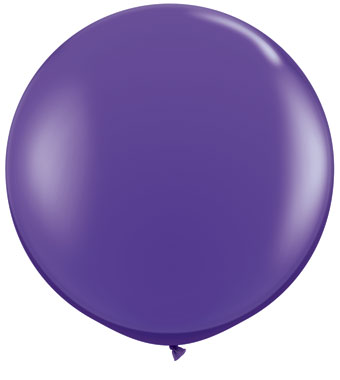 3' Purple Violet Balloon