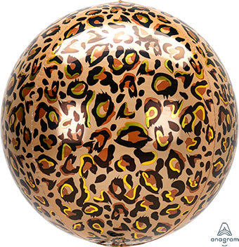 15" Cheetah Print Orbz Balloon