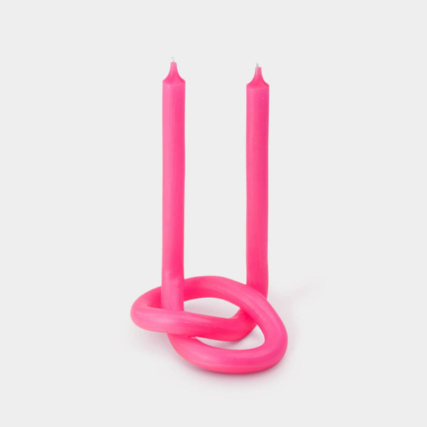 54 Celsius Knot Candle in Pink