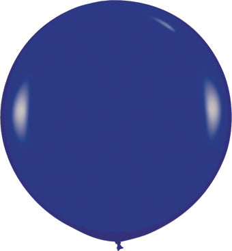 24" Dark Blue Balloon